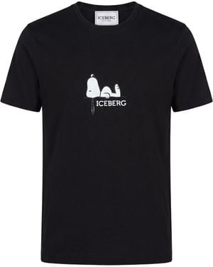 Iceberg T-Shirts - Black