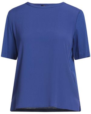 Luisa Cerano Top Acetate, Silk, Modal, Cotton - Blue