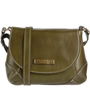 The Bridge Military Cross-Body Bag Leather - Green
