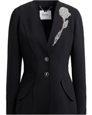 Blugirl Blumarine Blazer Polyester, Elastane - Black