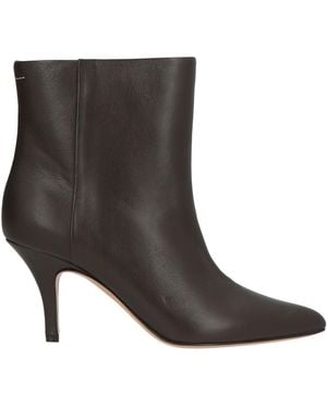 MM6 by Maison Margiela Ankle Boots - Brown