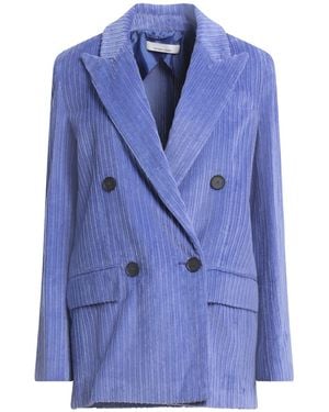 Liviana Conti Blazer Cotton, Polyester - Blue