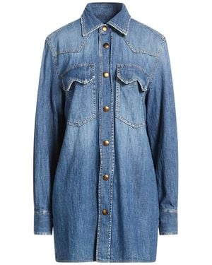 The Seafarer Denim Shirt Cotton - Blue