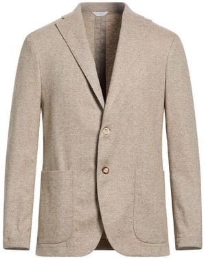 Boglioli Blazer Virgin Wool, Polyamide, Silk, Polyester, Elastane - Natural