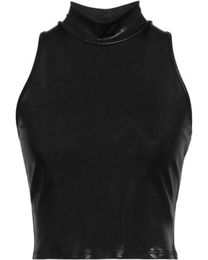 Chiara Ferragni Top Polyester, Elastane - Black
