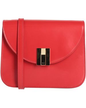 Bally Cross-Body Bag Leather - Red