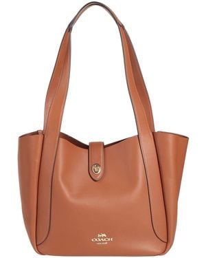 COACH Shoulder Bag Leather - Brown