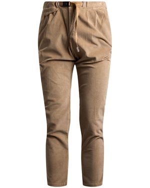 White Sand Trousers Cotton, Lyocell, Elastane - Natural