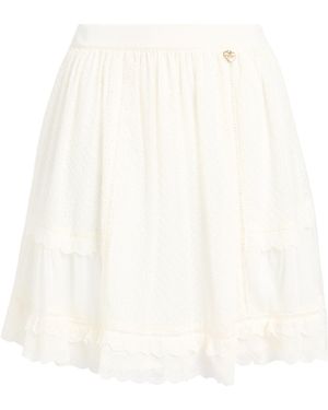 Twinset Mini Skirt - White