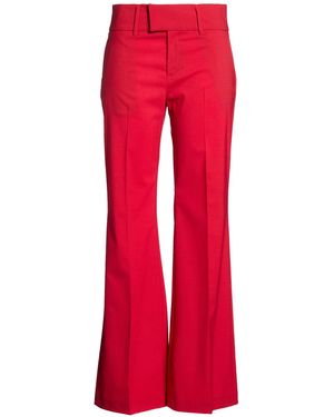 Department 5 Pants Polyester, Virgin Wool, Elastane - Red