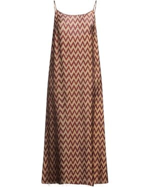 Uma Wang Vestito Midi - Marrone