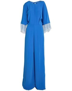CAMILLA Azure Jumpsuit Polyester - Blue
