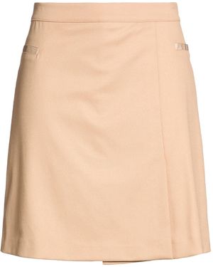 Diana Gallesi Mini Skirt Polyester, Viscose, Elastane - Natural
