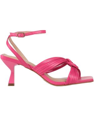 Miss Unique Sandals Leather - Pink