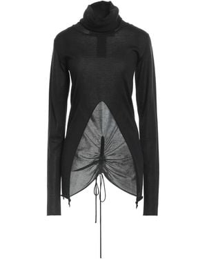 Isabel Benenato Rollkragenpullover - Schwarz
