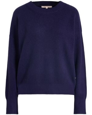 White Wise Sweaters - Blue