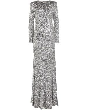 Elisabetta Franchi Maxi Dresses - Grey