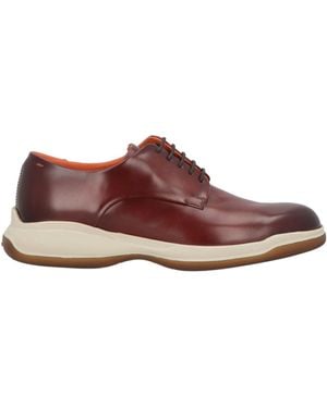 Santoni Schnürschuh - Braun