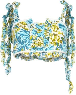 Poupette Top - Azul