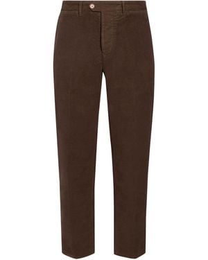 Tela Genova Trousers Cotton - Brown