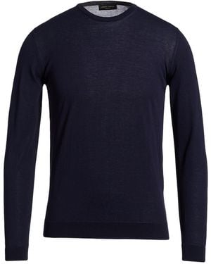 Roberto Collina Midnight Sweater Cotton - Blue