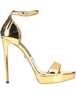 Dolce & Gabbana Sandali - Metallizzato