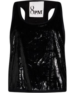8pm Top - Black