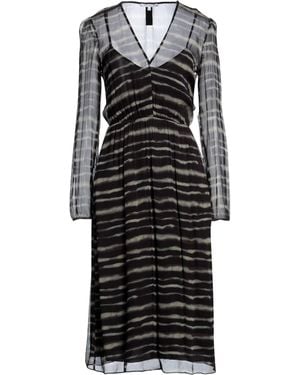 Patrizia Pepe Midi Dress - Black