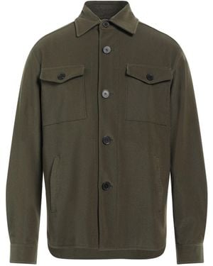 Harris Wharf London Shirt - Green