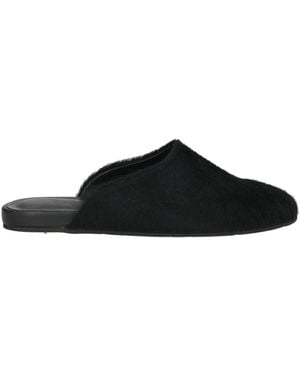 Ancient Greek Sandals Mules & Clogs Leather - Black