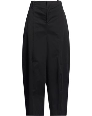 Motel Pants Cotton, Elastane, Acrylic, Viscose - Black