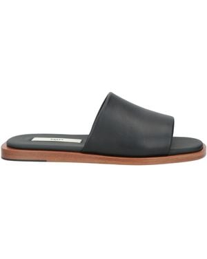 Bally Sandals Leather - Black