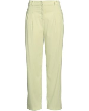 Patrizia Pepe Trousers Polyester, Elastane - Yellow