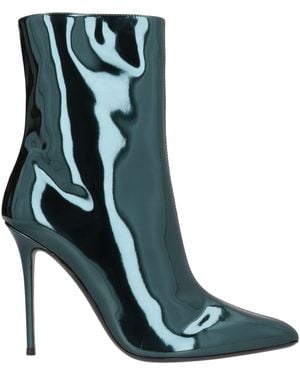 Giuseppe Zanotti Ankle Boots Textile Fibres - Green