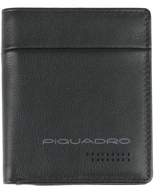 Piquadro Wallet Leather - Black