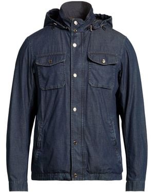 Moorer Denim Outerwear Cotton, Elastane - Blue