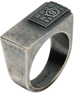 MM6 by Maison Margiela Ring - Mettallic
