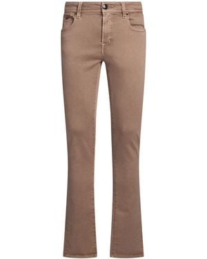 Tramarossa Taupe Jeans Cotton, Polyester, Elastane - Gray