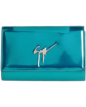 Giuseppe Zanotti Handbag Leather - Blue