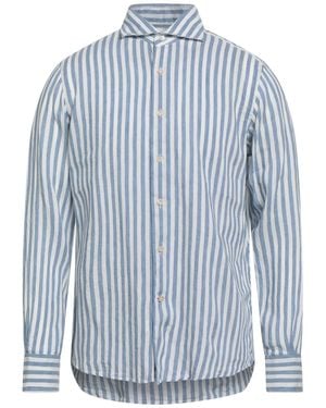 Alessandro Gherardi Sky Shirt Wool, Lyocell - Blue