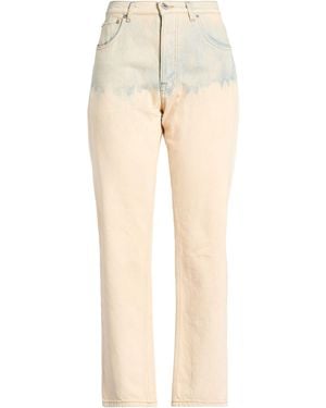 Grifoni Ivory Jeans Cotton, Elastane - Natural