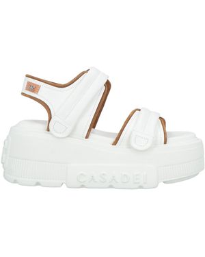 Casadei Sandals Leather - Natural