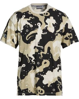 Octopus Khaki T-Shirt Cotton - Natural