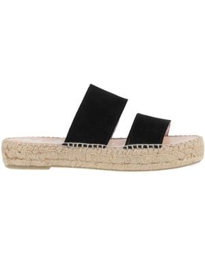 Manebí Espadrilles Leather - Black