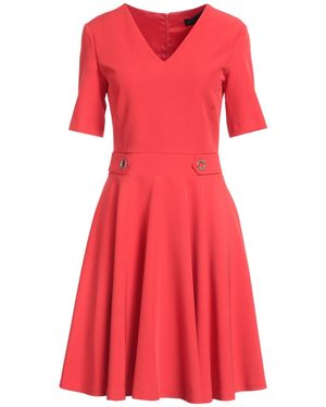 Trussardi Vestido midi - Rojo