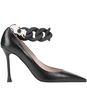 N°21 Court Shoes - Black