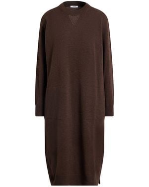 Peserico Midi Dresses - Brown