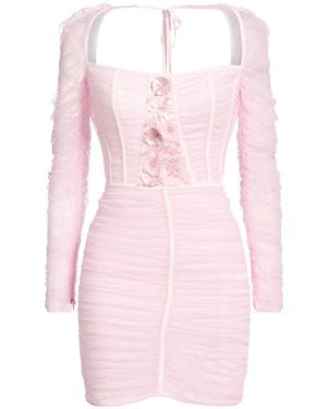 Elisabetta Franchi Vestito Corto - Rosa
