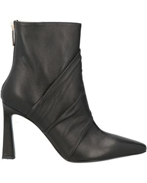 Pollini Ankle Boots Leather - Black
