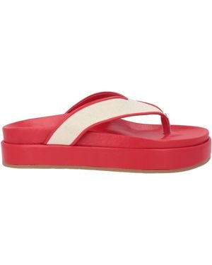 Ancient Greek Sandals Zehentrenner - Rot